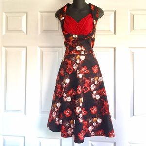 Lindy Bop dress retro floral